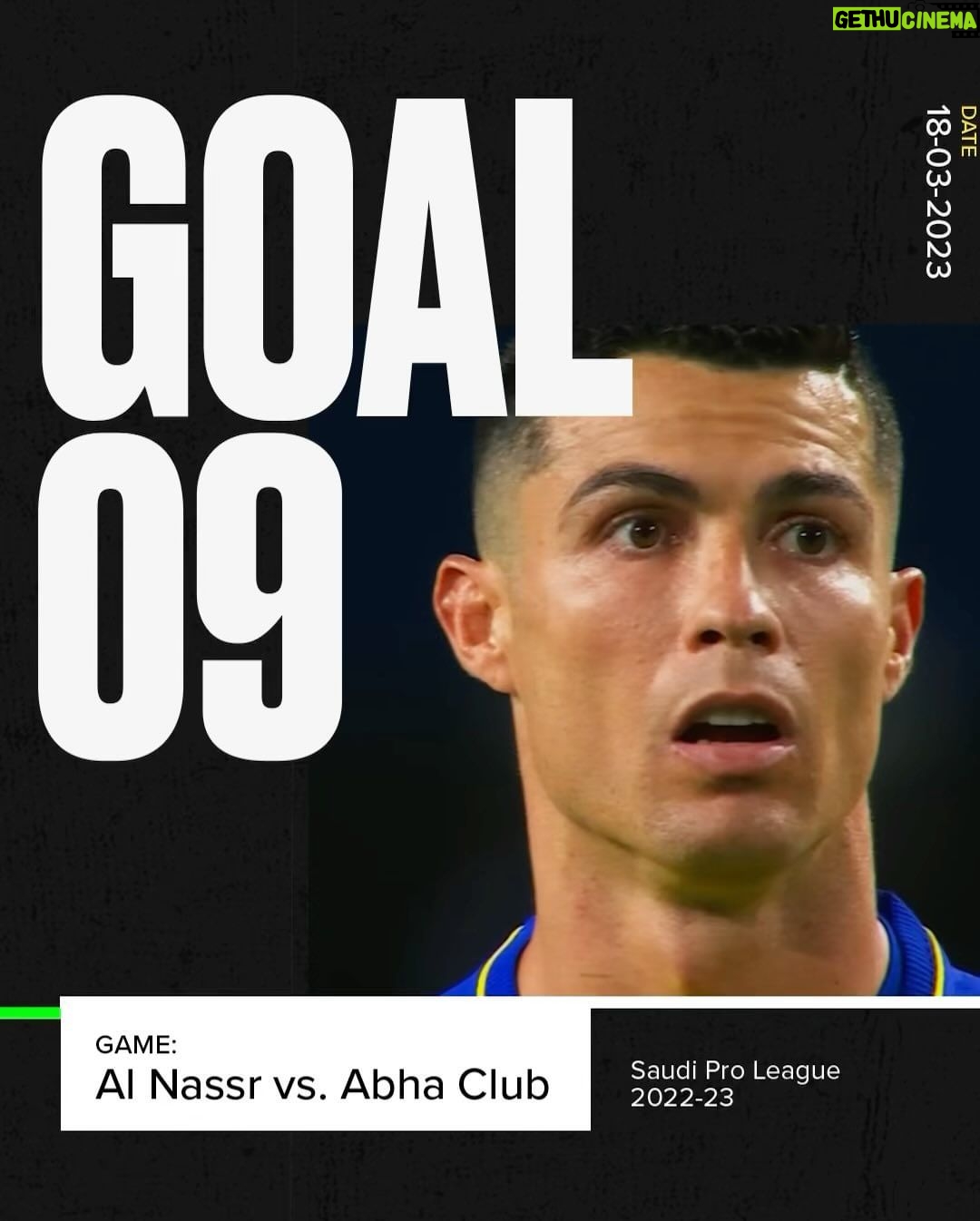 Cristiano Ronaldo Instagram - Great victory and Iโm thrilled to announce my 50th goal in 2023, all thanks to the unwavering support of my teammates, fans, and my family! ๐ฅ Thereโs still room for a few more this year ๐ ๐๐ฝ