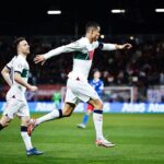 Cristiano Ronaldo Instagram - 9 vitórias seguidas! Seguimos focados!💪🏼🇵🇹 #vesteabandeira