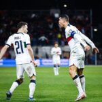 Cristiano Ronaldo Instagram - 9 vitórias seguidas! Seguimos focados!💪🏼🇵🇹 #vesteabandeira