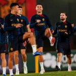 Cristiano Ronaldo Instagram - Sentimento de alegria sempre que regresso à nossa seleção! 🇵🇹❤️ #vesteabandeira