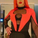 Cynthia Lee Fontaine Instagram - This Holiday I Feel like a Super Hero 🔥 🔥Mas Bella que Nunca 🔥 🔥Human hair By @peluka_lab 🔥Bodysuit by @fashionnova #fyp #supercucu #drag #art #happyholidays #feliznavidad #felicesfiestas #superhero #dragrace #singer #aquaworldtour #artist #happyfriday #esviernesyelcuerpolosabe #rica #bella #deliciosa🍑 #fashionnova #activist #dragisnotacrime #cucu