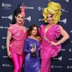 Cynthia Lee Fontaine Instagram - @marenmorris Thank you for your love and support to our community ! Thank you for support us Drag Performers . Not just only present this extraordinary award to you but also having our conversation, makes me realized how important is for you for people to understand the concepts of inclusivity and acceptance. You are a very talented individual and I wish you the best ! Congratulations on everything! And we thank you ! And Happy Mother’s Day ! @alyssaedwards_1 it’s was a pleasure to present this award with you . You are a superstar ! You look extraordinary good last night and also congrats on your 20th anniversary of #beyondbelivedancecompany ! I wish you the best ! This is what I called a real celebration : Allies and LGBTQI plus community together ! So happy ! @glaad thank you so very much for this opportunity! #fyp #allies #love #acceptance #glaadawards #glaadmediaawards #cucu #activism #inclusivity #respect #media #rupaulsdragrace