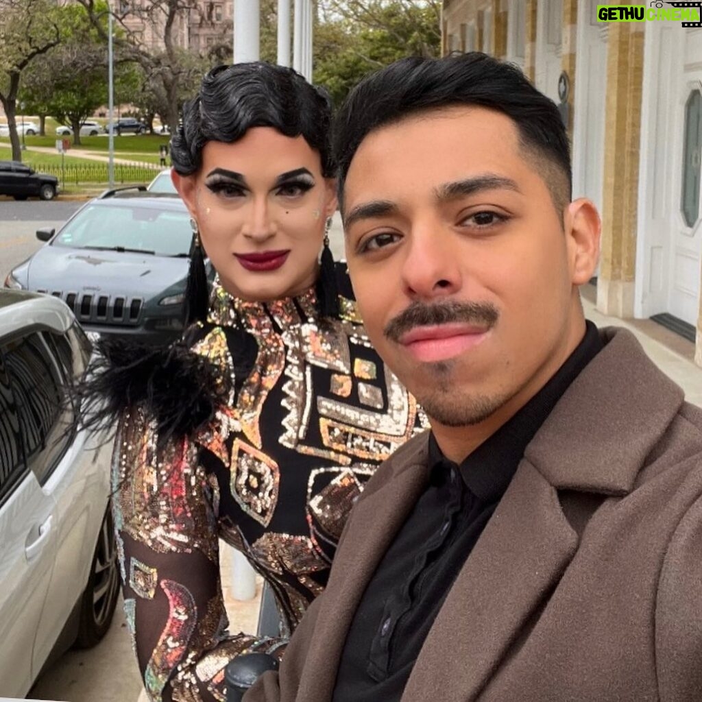 Cynthia Lee Fontaine Instagram - 4 years with my Cucupanda @armando.blue 🥰 Happy Anniversary my Love 🥰 So many experiences and more to come. 🫶🍑🐼 #gaycouples #4thanniversary #rupaulsdragrace #love #amor #aniversario #support #cucufamily #fyp #foryourpage