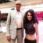 Cynthia Lee Fontaine Instagram - #condragulations @rupaulofficial thanks for wear high heels one day , a wig and a lot of carisma , uniqueness, nerve and talent and gave us a way of inspiration and in my case , the opportunity to express myself as an entertainer on @rupaulsdragrace for two years ! I love you and mother please remember to celebrate the most valuable gift in the universe for us : Life mama ! On behalf of @armando.blue and me have a great Birthday ! Everyone please wish her Feliz Cumpleaños 🎊 today ! #betterwerk #covergirl #lgbt #condragulations #rupaul #icon #birthday #tb #foryoupage #rupaulsdragrace #worldofwonder