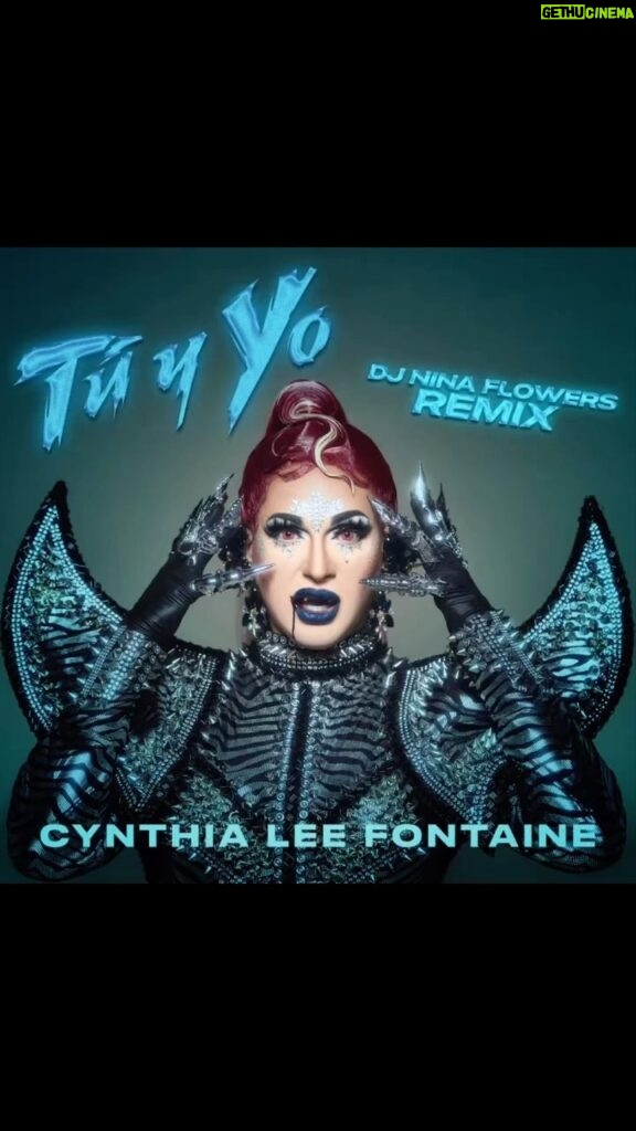 Cynthia Lee Fontaine Instagram - #TuyYo The remix by @djninaflowers is out now ! Visit my link on my bio to Stream it now . Available everywhere! #fyp #remix #TuyYo #music #dance #techno #drag #dj #viral #singer
