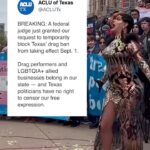 Cynthia Lee Fontaine Instagram - This is such a great news ! SB 12 is temporary blocked for now . Thanks to all the organizations involve and @brigittebandit for advocate and fight against this unconstitutional law ! We will continue fighting and we will NOT be silenced !!! Period !!! Please continue supporting Drag and our LGBTQI+ Community. Thank you 🙏🏻 #fyp #drag #dragisnotacrime #dragisart #dragislove #rupaulsdragrace #sb12