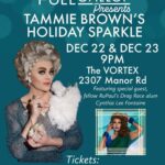 Cynthia Lee Fontaine Instagram - 🎁Hola Mis Amores 🎁 @fullgalloparts Presents : @planettammie Holiday Sparkle Tour 2023 ! Next Week In Austin ,Texas with Special guest : ME ! ( My Last Performance of the year !) 🎁When : December 22 & 23 🎁Were : @vortex_rep 🎁Time : 9:00 pm For tickets and info please visit @fullgalloparts or @vortex_rep ! Join Us ! #fyp #happyholidays #merrychristmas #Cuculandia #planettammie #rupaulsdragrace #dragisart #dragisnotacrime #artist #performer #dragentertainment #love
