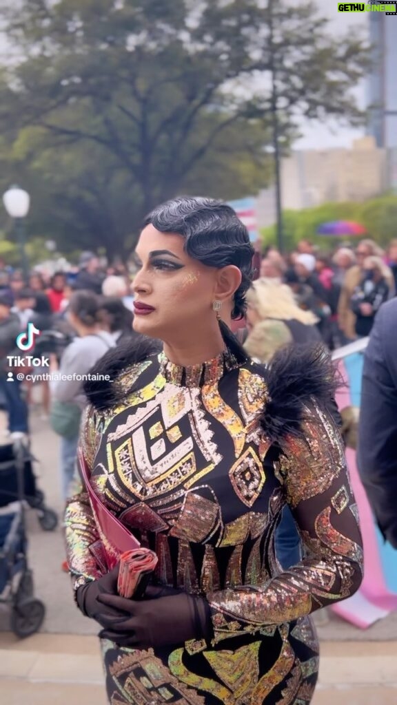 Cynthia Lee Fontaine Instagram - 💕Last March at the Advocacy Rally at the Capitol of Texas organized by @EqualityTexas, minutes before my speech and performance , I have the opportunity to look around and I saw a beautiful new generation of queer individuals . All of them so happy , vibrant and courageous. All we want is to protect them so they can continue living happy. We will not stop fighting for our rights and this Pride Month we will not be silenced , we will make some noise !!! 💕Not even the anti drag bills and anti trans bills in Tennesse , Texas , Florida and other states can take away our pride and joy ! Please go support your Local Pride event ! This Time , more than ever ! Happy Pride Month 2023 Everyone! Video by @armando.blue @glaad @Human Rights Campaign @World of Wonder @RuPaul’sDragRace @ACLU #fyp #foryoupage #lgbt🌈 #rights #antidragbills #antitransbill #noise #pridemonth #dragqueens #trans #queer #activist #rupaulsdragrace #yallmeansall🌈 #love