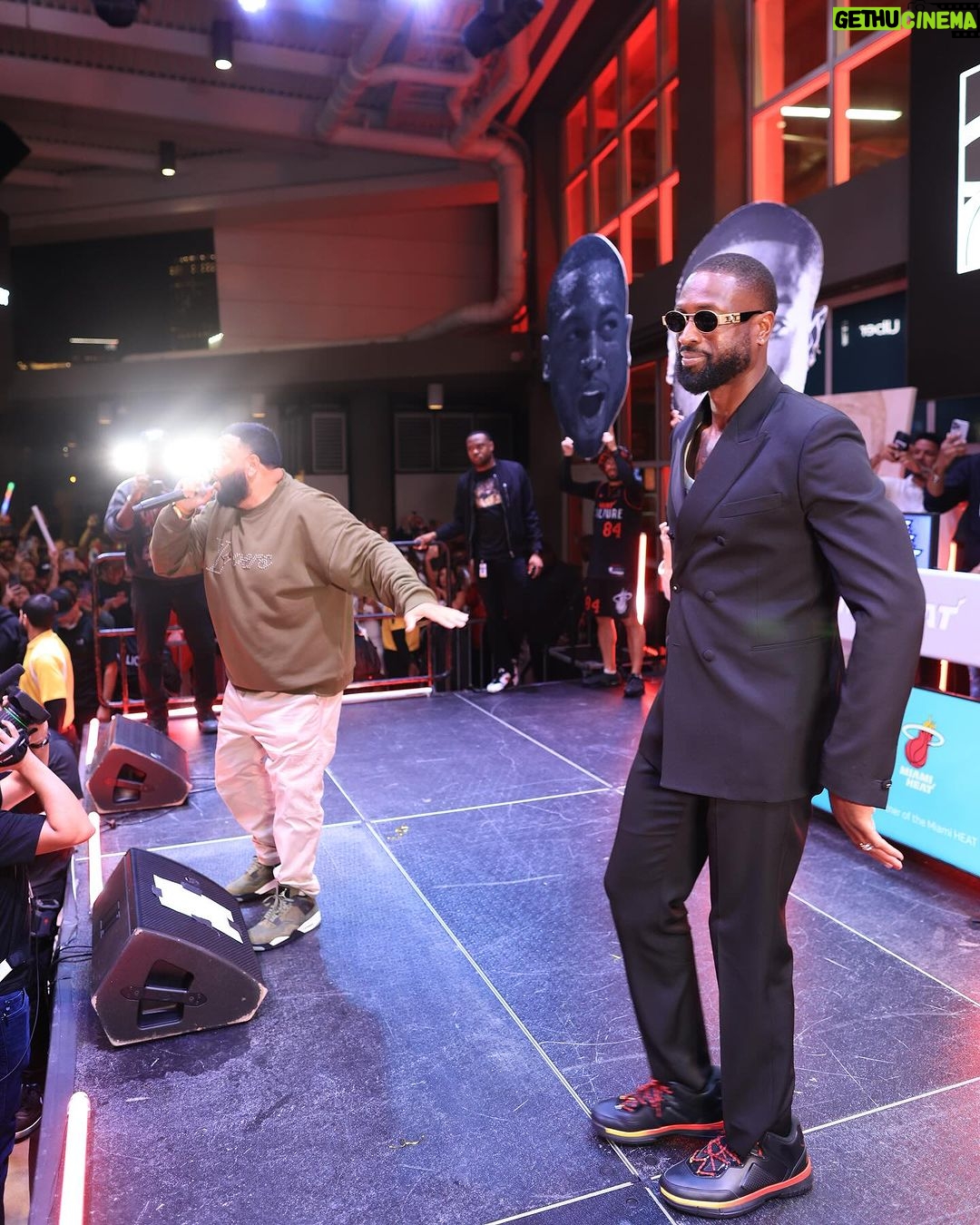 DJ Khaled Instagram - HALL OF FAME @dwyanewade 305 WADE COUNTY Swipe for greatness @wethebest @miamiheat
