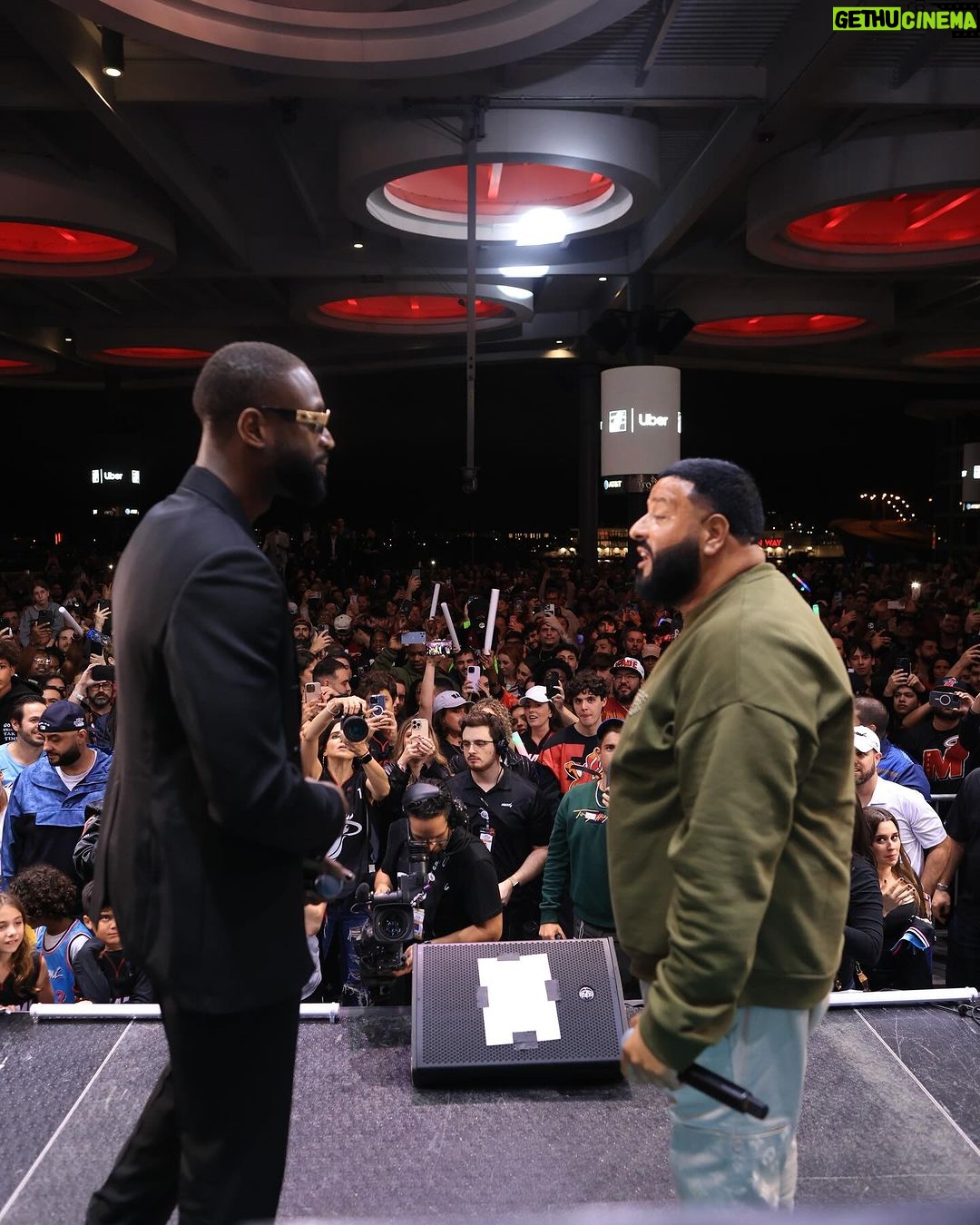 DJ Khaled Instagram - HALL OF FAME @dwyanewade 305 WADE COUNTY Swipe for greatness @wethebest @miamiheat