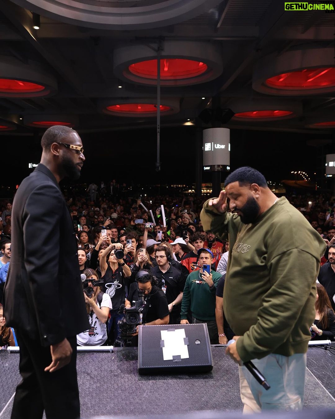 DJ Khaled Instagram - HALL OF FAME @dwyanewade 305 WADE COUNTY Swipe for greatness @wethebest @miamiheat