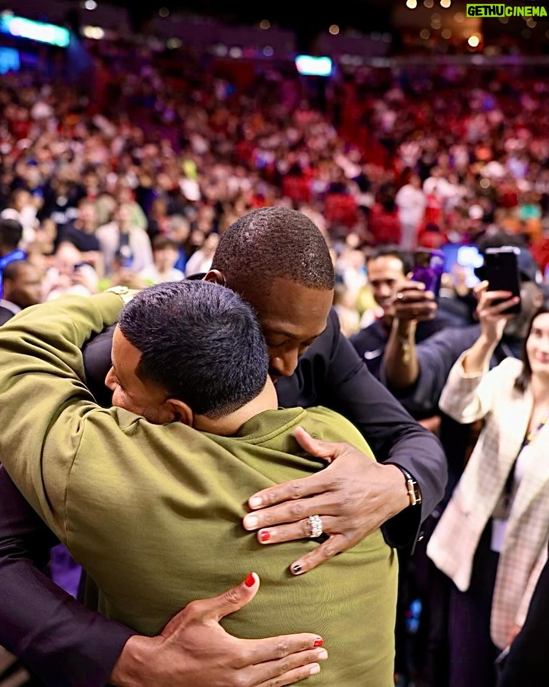 DJ Khaled Instagram - DADE COUNTY WADE COUNTY @miamiheat @wethebest CONGRATS HALL AND FAME @dwyanewade SWIPE FOR MIAMI HEAT