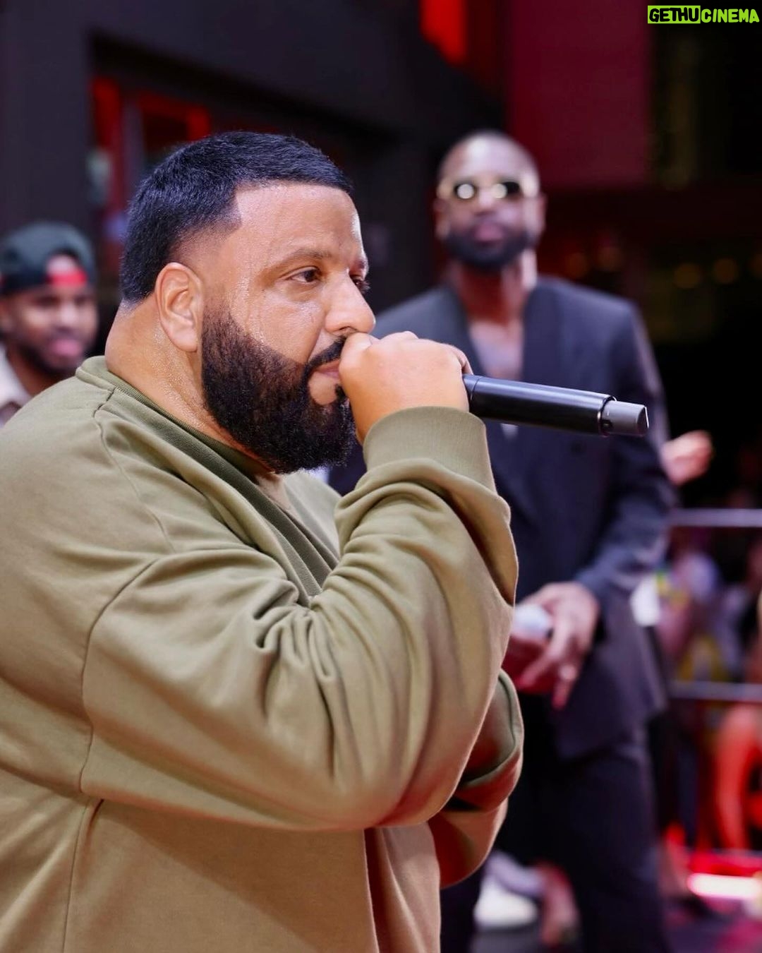 DJ Khaled Instagram - DADE COUNTY WADE COUNTY @miamiheat @wethebest CONGRATS HALL AND FAME @dwyanewade SWIPE FOR MIAMI HEAT