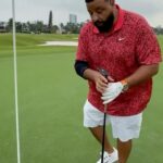 DJ Khaled Instagram - Great golf ⛳️ LETS GO GOLFING 🏌️‍♂️ @wethebest | GOLF ⛳️