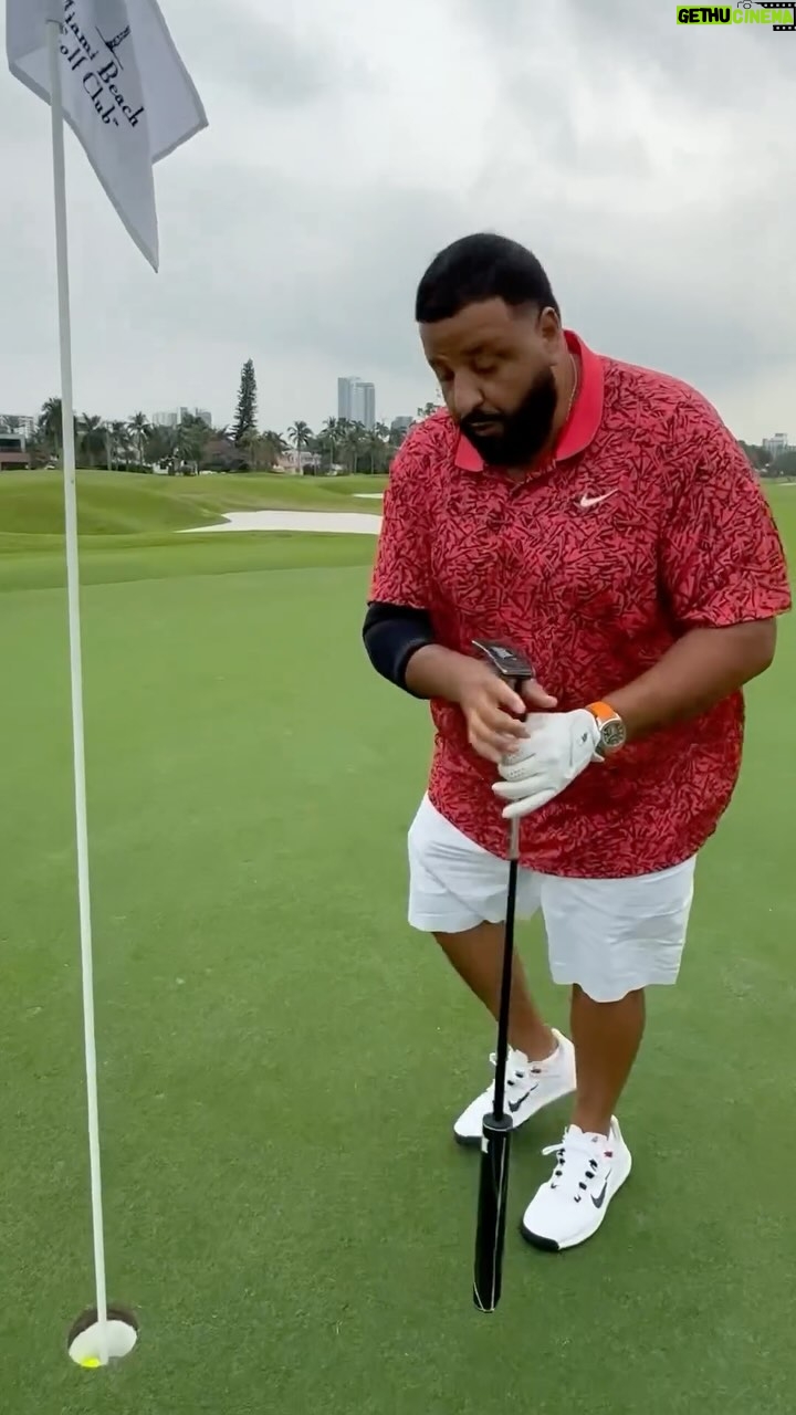 DJ Khaled Instagram - Great golf ⛳️ LETS GO GOLFING 🏌️♂️ @wethebest | GOLF ⛳️