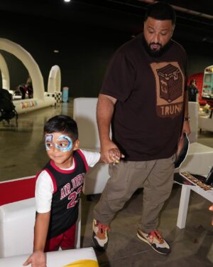 DJ Khaled Instagram - Cappuccino perhaps ☕️🟤 
Swipe for a vibe , for vibes only
Love peace and happiness, love is the only way 🤲🏽