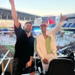 Daddy Yankee Instagram - Vacilando con el bro @jquiles un poco de Afro music pal’ sistema! 🌍 🥁 🪘 🎷 🎶 loanDepot Park