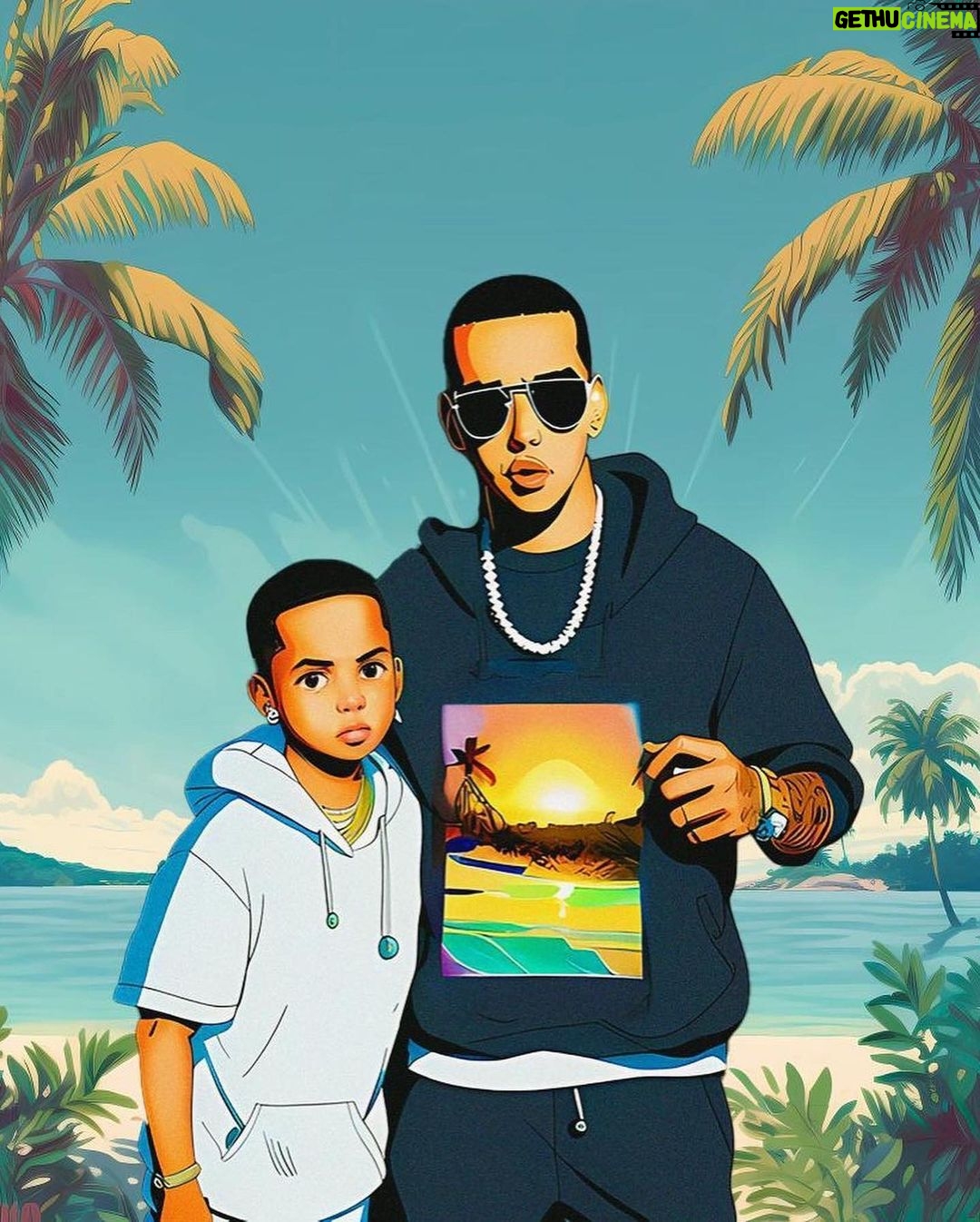 Daddy Yankee Instagram - Esta historia me motivó mucho. Conocí por primera vez a @omarcourtz en un concurso de Mini Daddy Yankee en el programa “NO TE DUERMAS” en Puerto Rico. 15 años después grabamos juntos el tema “BEACHY”. Una prueba más, que los sueños y las metas se cumplen. Ahora, a vacilar el verano en la BEACHY, en nombre de todos esos soñadores en el mundo! Young DY con Baby OC BEACHY 🥥 BEACHY 🏖️ BEACHY ☀️