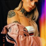 Daisy Coleman Instagram - 🥀You’re so cruel; The way you love me 🥀 Would you guys mind looking at all of the insane detail @darkdenim96 put into this jacket? Phenomenal. Colorado