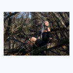 Daisy Coleman Instagram - Centuries of poison to escape this heaven Or hell This earthly cell of dead flowers and so many wounded foes It’s hard to remember Fantasy or horror Unwarranted caresses • • • #tattooedmodels #photography #cocorosie #woods #nature #naturephotography #witchythings @photosbyeric