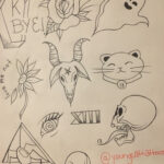 Daisy Coleman Instagram - Since I unexpectedly will not be getting to run my Friday the 13th special, I will be selling my art in order to make up for this. I hate the thought of not being able to leave my amazing clients something to leave behind. I will only do 13 prints of each design and they will go fast. Dm me for serious inquiries only, please. I also have original paintings available that I will be posting later