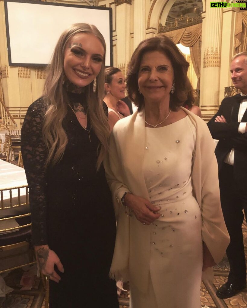 Daisy Coleman Instagram - What a crazy past few days it has been for me! I would like to thank @worldchildhoodfoundation for having @charliecoleman4 and I as your guest speakers on behalf of @safe_bae. (I still can’t believe I just met the queen of Sweden) Secondly, I’d like to thank @nicetattooparlor for allowing me to tattoo four different survivors in their shop while I was in town. I’m unbelievably blessed for every opportunity I’ve been given to help others, especially to do so through art. Finally, thank you to all of you who have helped me get this far and have believed in me every step of the way. I truly wouldn’t be here without you all. The Plaza Hotel