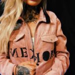 Daisy Coleman Instagram - 🥀You’re so cruel; The way you love me 🥀 Would you guys mind looking at all of the insane detail @darkdenim96 put into this jacket? Phenomenal. Colorado