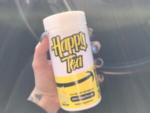 Daisy Coleman Instagram - I used to feel like my anxiety was something I just had to put up with; that I just had to deal with sleepless nights and the nervousness. I was told to try cbd to help with these symptoms multiple times, but it was almost impossible finding cbd that tasted good or wasn’t a messy powder. I needed something that tasted great, was easily portable, and wouldn’t be a mess. That’s when I found Happytea! @HappyTea is an easy alternative to traditional cbd. It’s all separated into individual packages that you can carry anywhere and just mix into a bottle of water at any time. It’s thc and mess free! I highly suggest @HappyTea for anyone wanting better sleep, pain relief, and anxiety relief! #HappyTea #ad