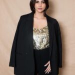 Daisy Shah Instagram - Swipe 👉🏻 to see ‘Moye Moye’ inspired look . . . Mua: @makeupbyvinod Hair: @trivenihairstylist 📸: @portraitdeewana x @oceanmediapr Happy Vibes: yours truly . . . #daisyshah