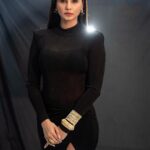 Daisy Shah Instagram - ♠️ . . . Outfit: @miakee.official Earrings n Ring : @azotiique Handcuff: @aestheeetical Stylist: @stylebysaachivj Team: @sanzimehta777 @styledbynikinagda Intern: @muskaanparakh MUA: @bugsbunny_17 Hair: @trivenihairstylist 📸: @arindamsikdar . . #daisyshah
