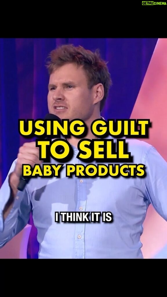 Damien Power Instagram - How companies use guilt to sell to parents. . . . #comedy #standupcomedy #melbourne #melbournecomedyfestival #parent #parenting