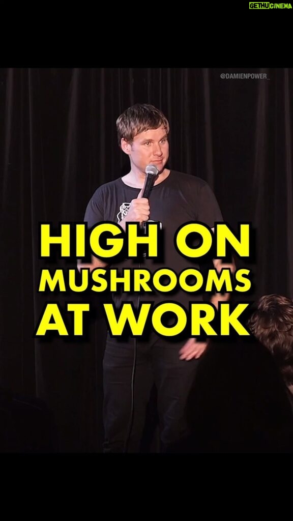 Damien Power Instagram - Full show and more clips on my Youtube. . . . . . #comedy #comedyvideos #brisbane #mushrooms #work #magicmushroom #standupcomedy