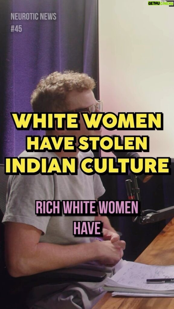 Damien Power Instagram - Rich white women have taken a lot from Indian culture.
