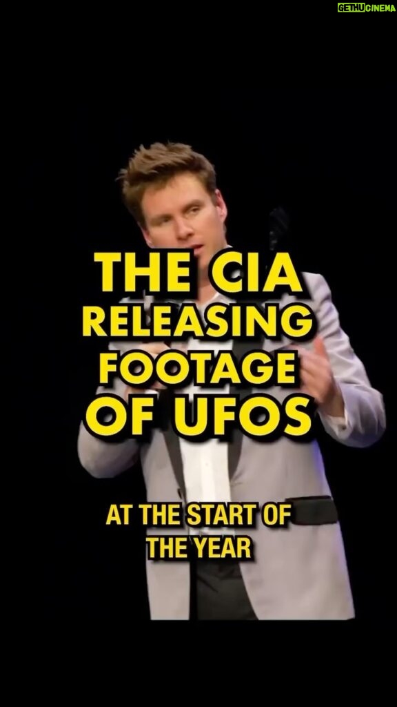 Damien Power Instagram - CIA releases footage of UFOs.