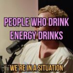 Damien Power Instagram - The people who drink energy drinks need energy the least.