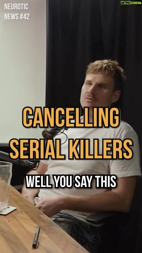 Damien Power Instagram - Cancelling serial killers.
