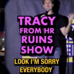 Damien Power Instagram – Tracy from HR had to interrupt.