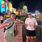 Damir Ismagulov Instagram - Дамир бауырмен бірәз Лас Вегаспен қыдырдық, әлі талай жеңістерімен қуантады бұл жігіт✊ Las Vegas Strip