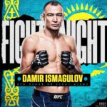 Damir Ismagulov Instagram – FIGHT NIGHT! #12 Ranked @ufc Lightweight competes in the Co-Main Event of #UFCVegas66 tonight on @espnmma! #RubySE UFC APEX