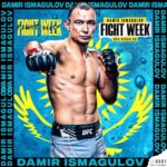 Damir Ismagulov Instagram – FIGHT WEEK! @ismagulov_damir looks to win his 20th fight in a row when he competes in the Co-Main Event of #UFCVegas66 live on @espnmma! #RubySE