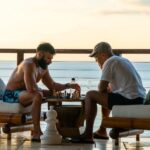 Dan Bilzerian Instagram - Battling with my brother Necker Island