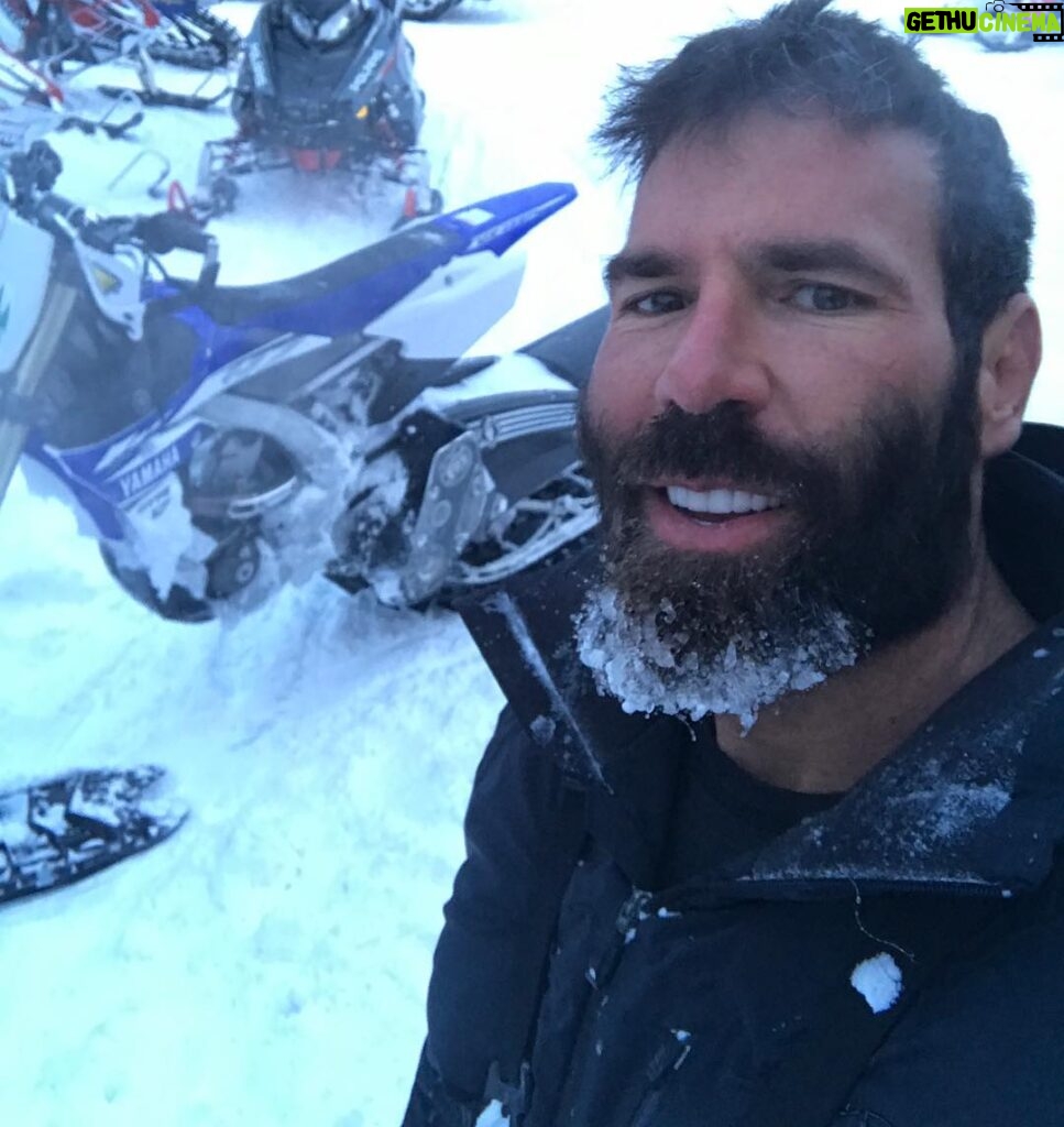 Dan Bilzerian Instagram - My beard more iced out than a rappers watch Togwotee Mountain Lodge