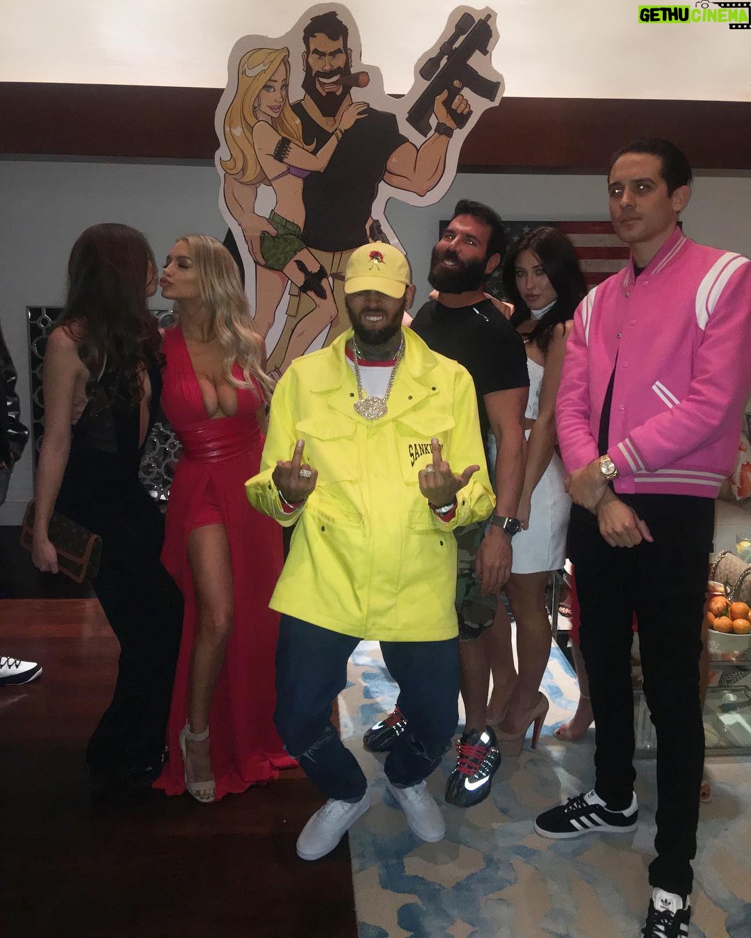 Dan Bilzerian Instagram - Appreciate all the birthday love today @chrisbrownofficial @g_eazy @stefanieknight @lindseypelas @rosieroff Hollywood Hills
