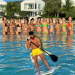 Dan Bilzerian Instagram - Didn’t take many pics this trip, but here’s me paddleboarding Turks & Caicos