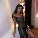 Danna Paola Instagram - Ya salió el videoclip de “AQYNE” con mi bb 🩷 @aitanax nos fuimos pa ibizaaaaa , conducimos hasta pachá y estuvo wowww✨ gracias gracias amor por invitarme a formar parte de este proyecto tan increíble que es #Alpha LUv you!!!!! 🖤🖤🖤🖤 Ibiza, Spain