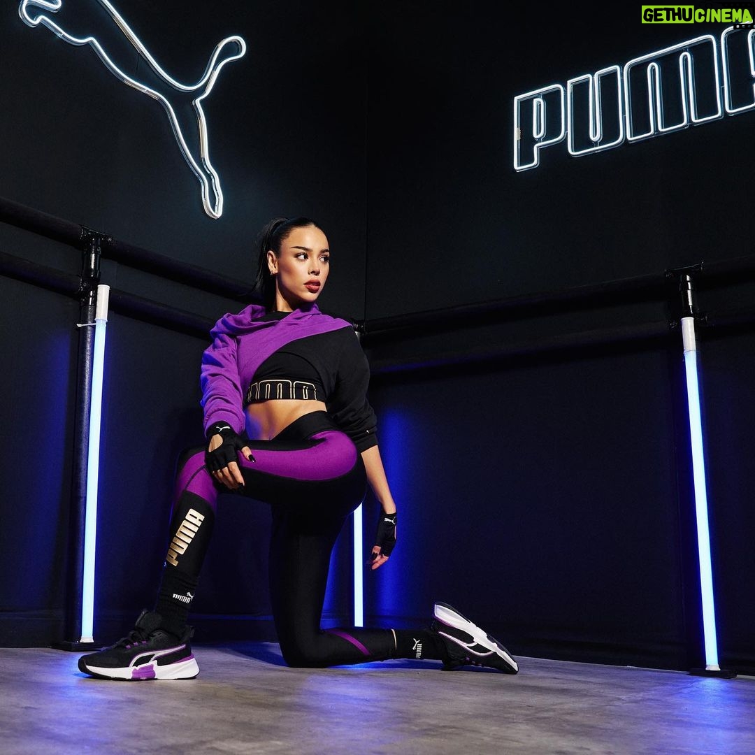Danna Paola Instagram - Eleva tu entrenamiento con la colección de PUMA FIT #TRAINPUMA