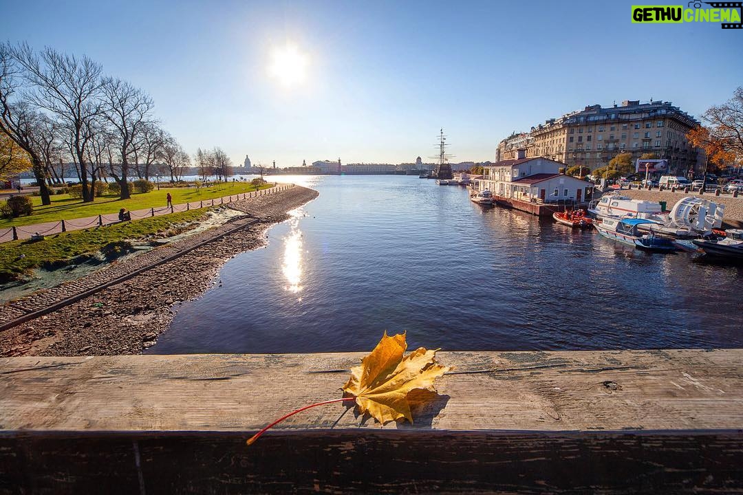 Dariya Voskoboeva Instagram - Питер накрыла осень, солнышко ☀️проглядывает не так часто, но зато настроение на все сто 💯 . Как проходит ваша неделя? . #ДарияВоскобоева #осень