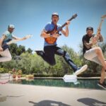 Dave Farrell Instagram – Go now and follow @memberguestofficial to stay up to speed!

And for the record, I was still on the way up ⬆️ when this pic was taken, and when I completed my “Crane Kick,” it was glorious. #CraneKick #karatekid #hops #MemberGuest