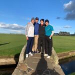 Dave Farrell Instagram - To say Scotland, and particularly St Andrews, is one of my favorite places on the planet would be an understatement. So happy to be back at @thehomeofgolf for this year #dunhilllinks ! Enjoyed a wonderful Monday practice round with @bradleywillsimpson , Mr Tyson, and Mr Edwards. Today, @kingsbarnsgolflinks is on the agenda. Tournament starts Thursday… I’m feeling good things coming! @dunhilllinks