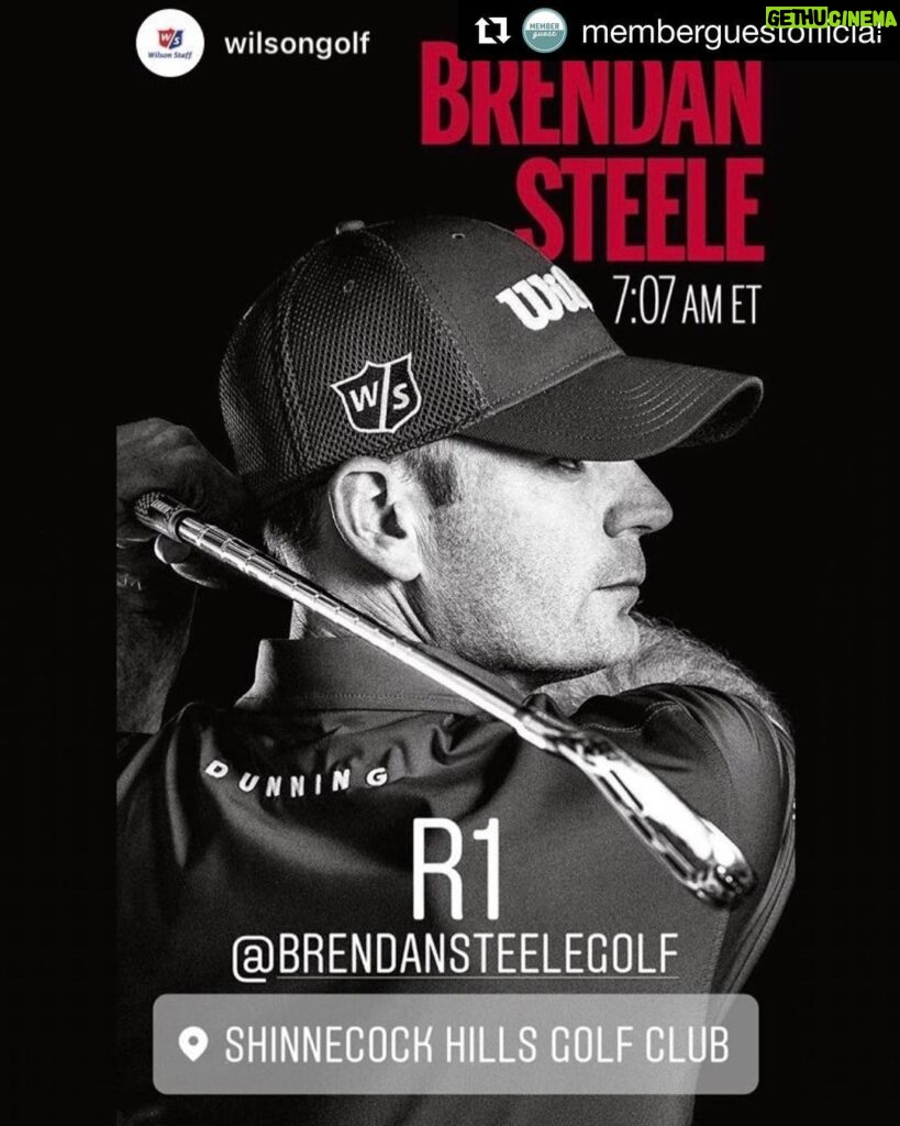 Dave Farrell Instagram - Let’s go Steeley!!! #Repost @memberguestofficial ・・・ Be sure to follow @brendansteelegolf in this week’s #usopen2018 !!! Let him feel the love during golf’s toughest test of the year!